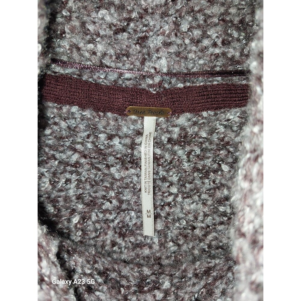 Free People BFF Cowl Neck Oversized Sweater Medium - Picture 2 of 5